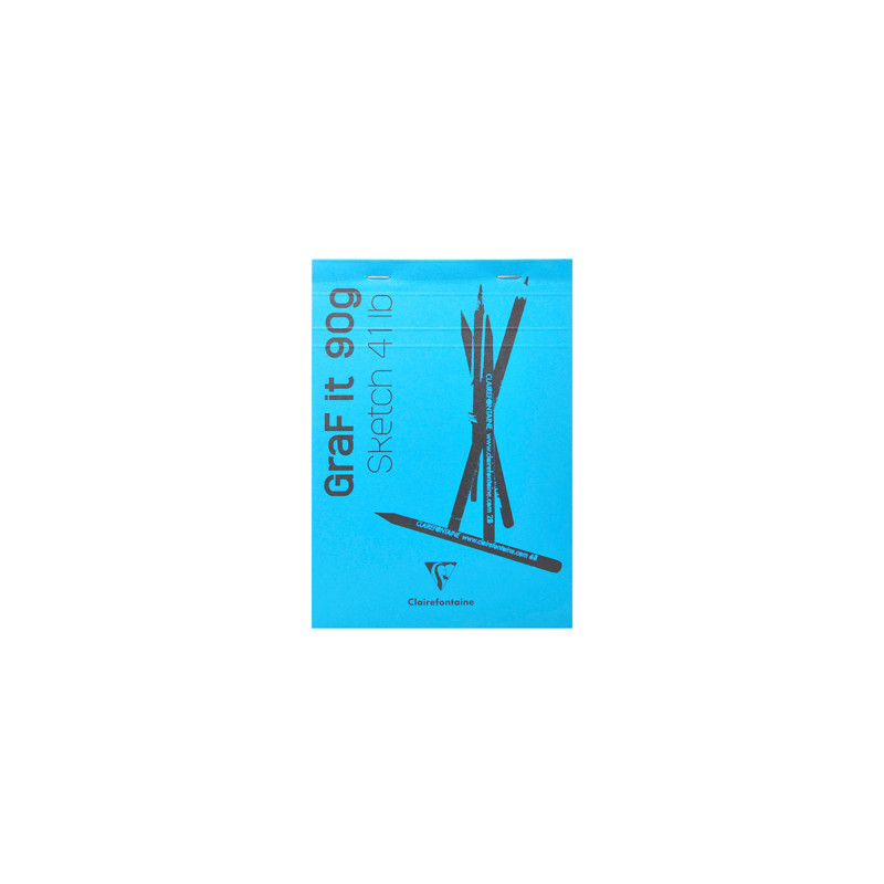 Szkicownik Clairefontaine graf it 90g 80ark - sklep plastyczny - szał