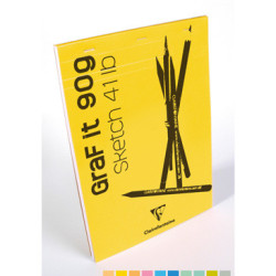 Szkicownik Clairefontaine graf it 90g 80ark