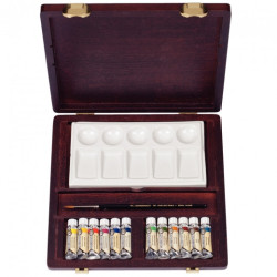 Talens rembrandt traditional zestaw akwareli 12 tubek drew. kase - skl