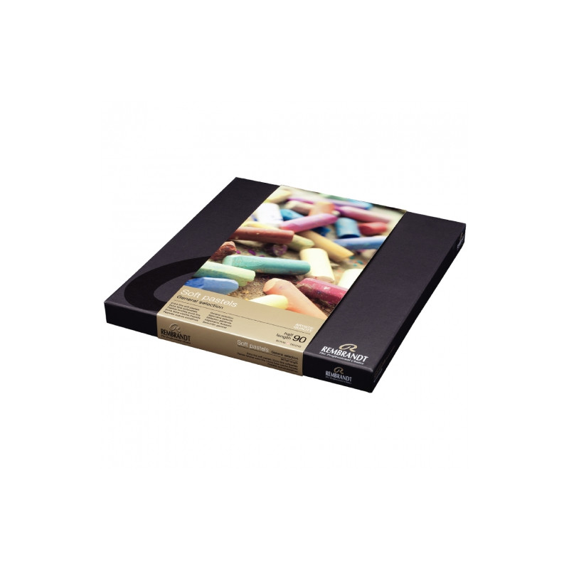 Talens rembrandt dry pastels 90 pieces half pastels