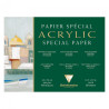 Clairefontaine acrylic paint block 360g 10ark - art store