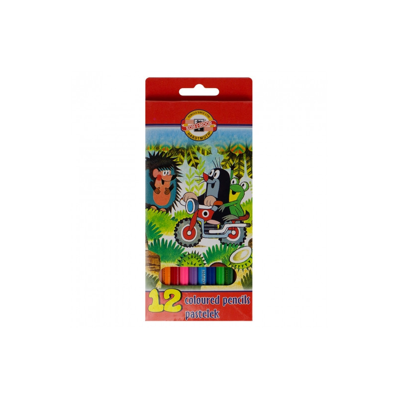 Koh-i-noor tom&jerry krecik zestaw 12 kredek szkolnych