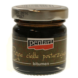 Pentart patyna ciekła - postarzająca bitumem 30ml - sklep plastyczny -