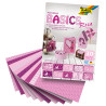 Motiv Block Basic Pink 30 sheets, Folia Bringmann