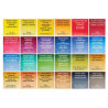 Winsor&Newton professional set of watercolors 24 semi-cubes, metal pac