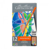 Cretacolor fine art set of dry pastels in a 12 color pencil