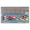 Cretacolor fine art set of dry pastel pencils in 36 colors
