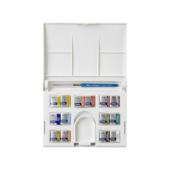 Winsor&Newton cotman the compact set zestaw akwareli 14 półkostek - sk