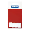 Milan set of 12 white inlays for the electric eraser
