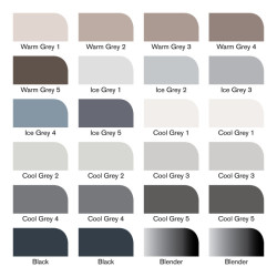 Winsor&Newton promarker grey and black zestaw 24 kolorów - sklep plast