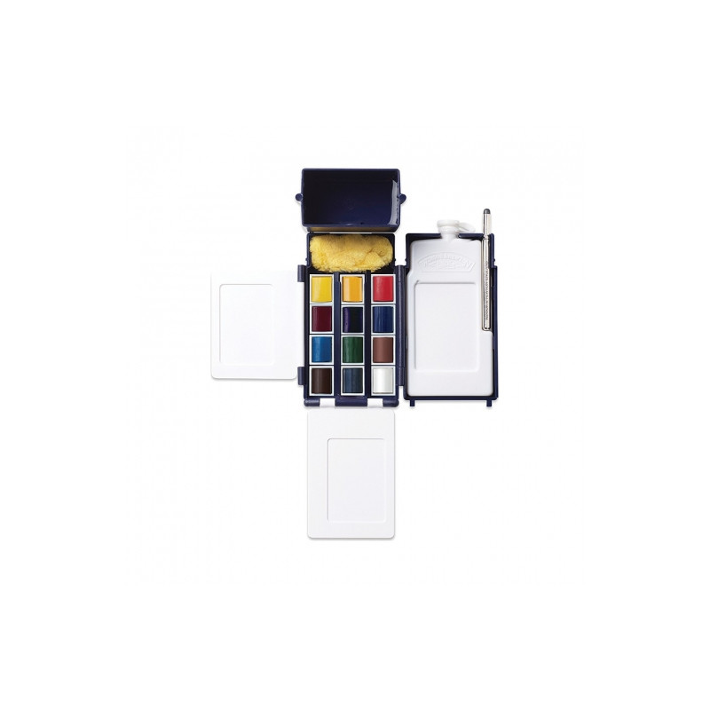 Winsor&Newton cotman field box zestaw akwareli 12x8ml - sklep plastycz