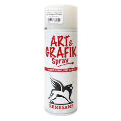 Renesans art&grafik spray lakier akrylowy połysk 400ml - sklep plastyc