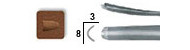 Linoleum and wood chisel RGM 2009 series