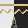 Sakura pen-touch calligrapher metallic bevel oil pen - szal art - skle