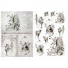 Papier do decoupage A3 ITD 314 vintage dekoracje - sklep plastyczny -