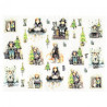 Papier ryżowy do decoupage dzieci święta A4 ITD R241 - Sklep plastyczn