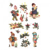 Papier ryżowy do decoupage boże narodzenie dzieci A4 ITD R205 - Sklep