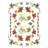 Papier ryżowy do decoupage girlandy ostrokrzew A4 ITD R446 - Sklep pla