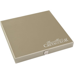 Cretacolor passion box drawing set of 25 elements