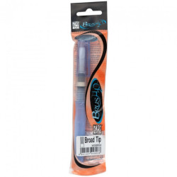 Kuretake marker zig broad flat for filling with a brush tip