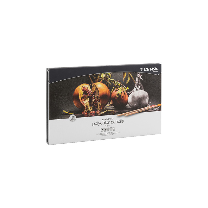 Lyra rembrandt polycolor zestaw 72 kredek metal opak