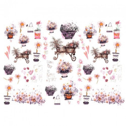 Decoupage paper A3 ITD 0118