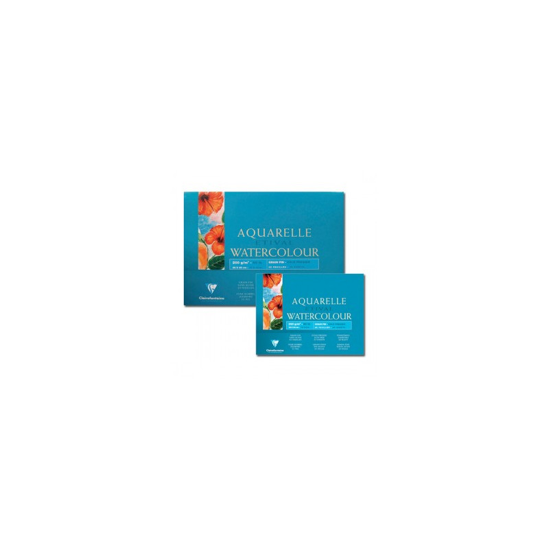 Blok Clairefontaine etival grain fin do akwareli 200g 25ark