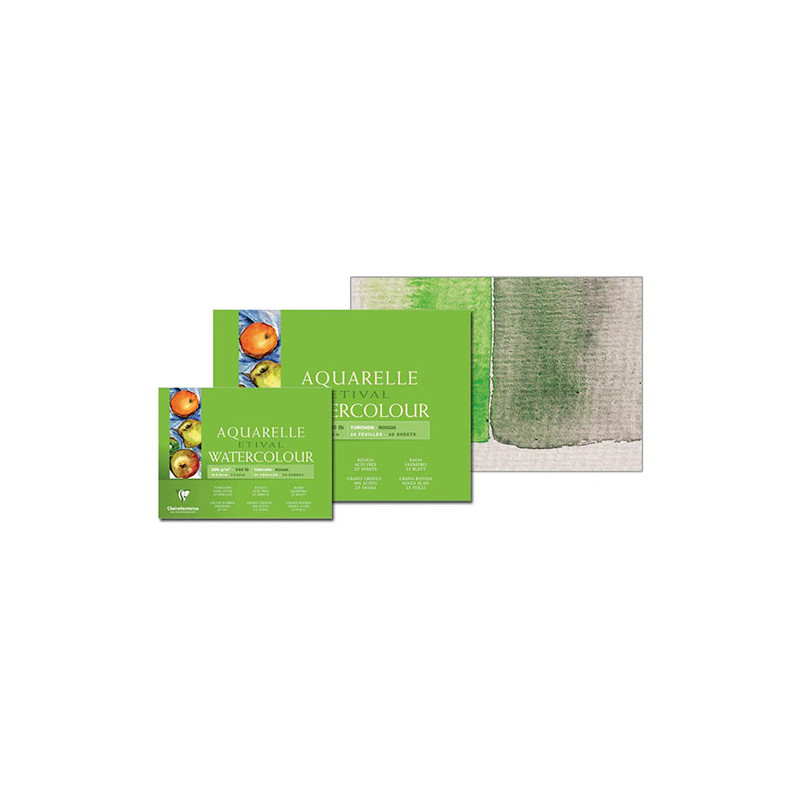 Blok Clairefontaine etival grain torchon do akwareli 300g 25ark