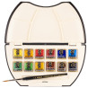 Talens rembrant luxary pocket box zestaw akwareli 12 półkostek - Sklep