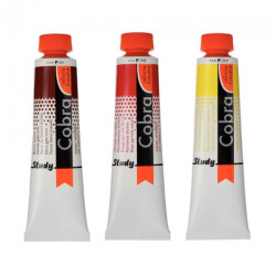 Farby olejne wodorozcieńczalne Cobra Study 40ml - sklep plastyczny - s