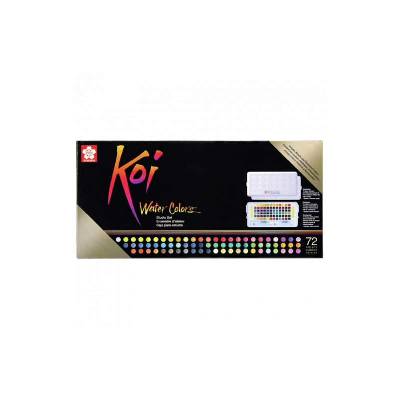 Sakura koi water colors set of 72 watercolors