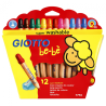 Giotto be-be zestaw 12 kredek dla dzieci - sklep plastyczny - szał dla