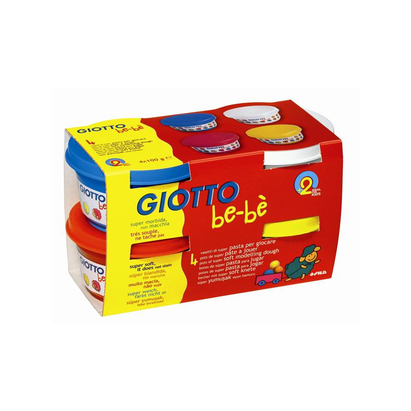Giotto be-be dougholine 4 x 100g - art store - craze for plastics