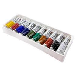 Winsor&Newton winton starter set farby olejne 10x37ml - sklep plastycz