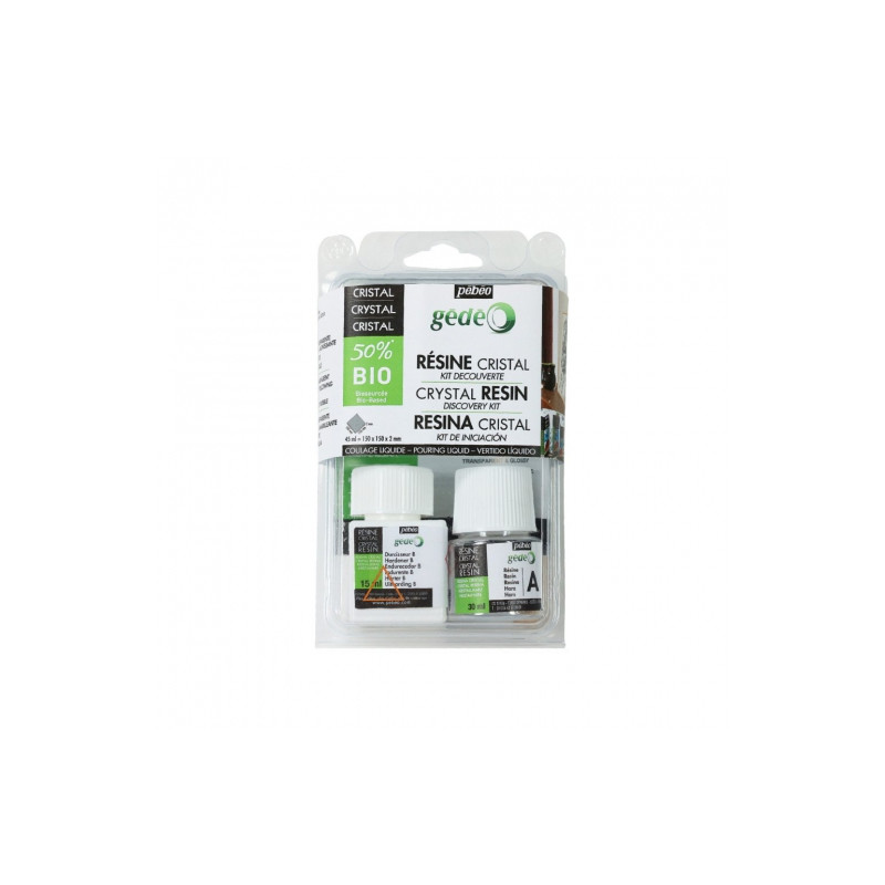 Pebeo gedeo crystal bio crystal resin