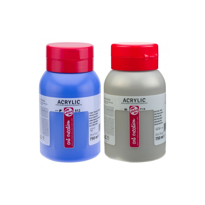 Talens artcreation farby akrylowe 750ml - sklep plastyczny - szał dla