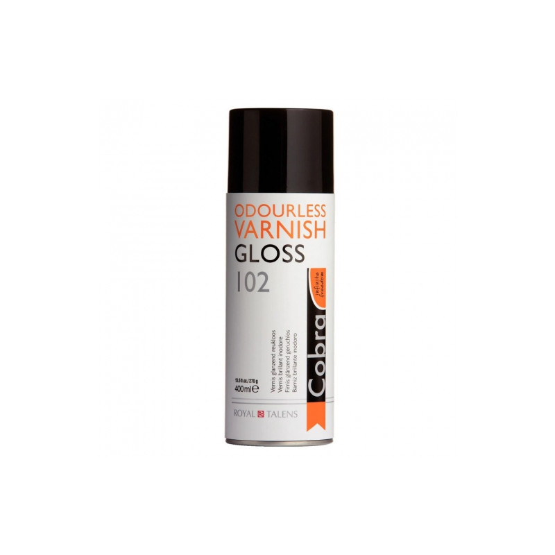 Werniks błyszczący w spray'u Cobra 102 400ml - sklep plastyczny - szał