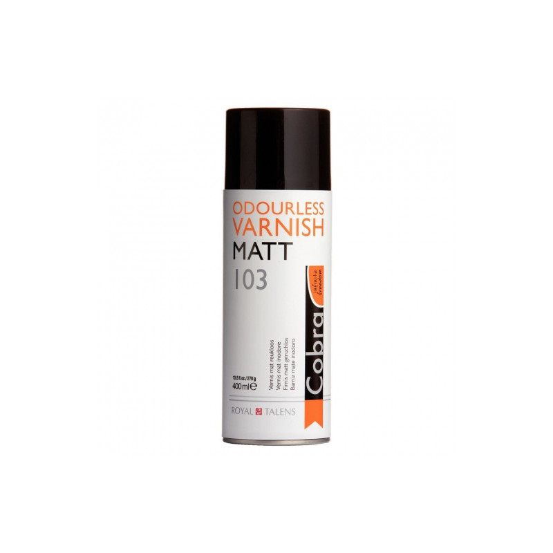 Werniks matowy w spray'u Cobra 103 400ml - sklep plastyczny - szał dla