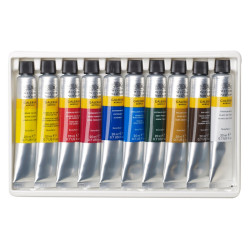Winsor&Newton galeria zestaw farb akrylowych 10x20 ml - sklep plastycz