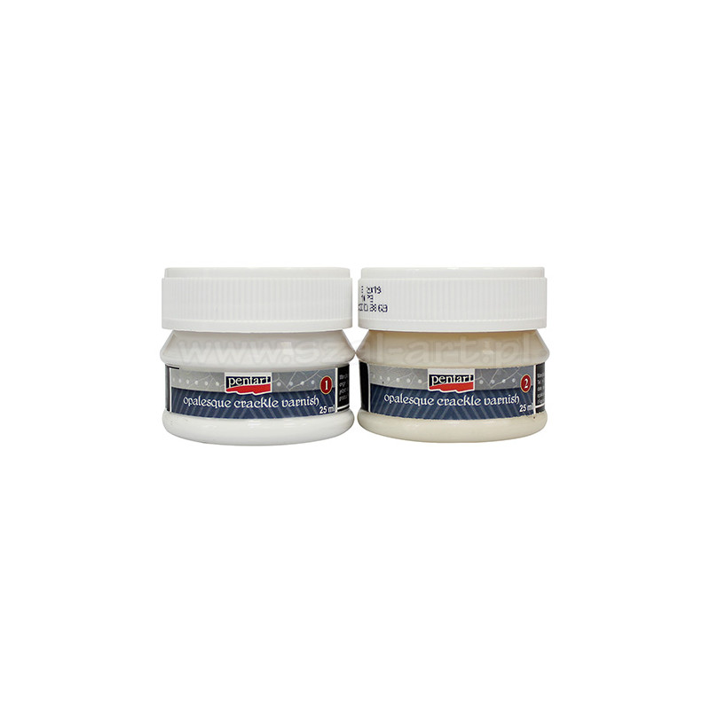 Pentart opalizujący dwuskładnikowy żel do spękań 2x25ml - Sklep plasty