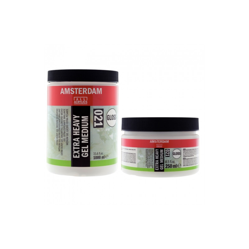 Talens amsterdam 021 extra heavy gloss gel medium - sklep plastyczny -