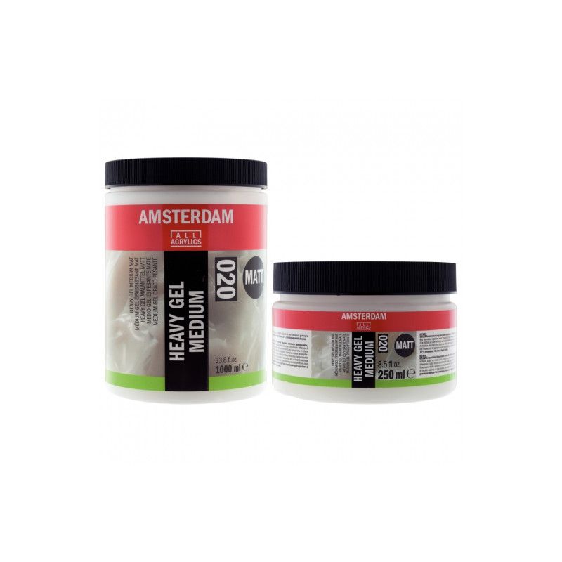 Talens amsterdam heavy gel matowe medium żelowe 020 - sklep plastyczny