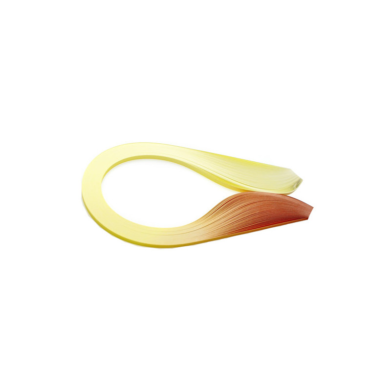 Quilling Paper shaded yellow 3, 5, 10 mm