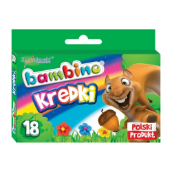Bambino set of 18 wood-free crayons - Art store - craze for pl