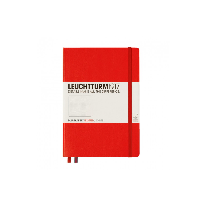 Notatnik LEUCHTTURM1917 medium A5 czerwony kropka