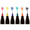 Milan Fabric pens 6psc - szal art - sklep plastyczny