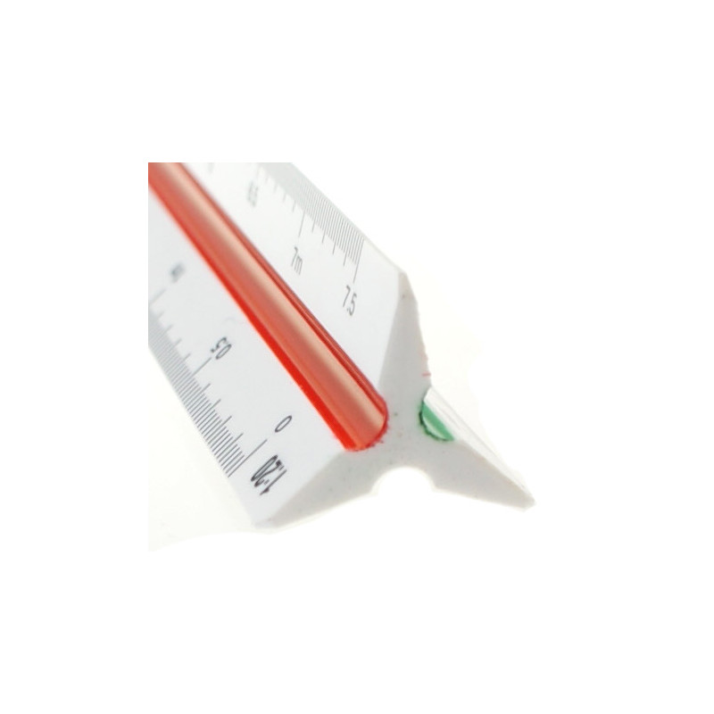 Professional Plastic Triangular Scale Ruler Leniar - szal art - sklep