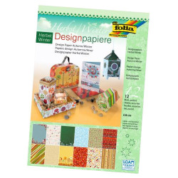Design Paper A4 12 sheets Autumn - Winter