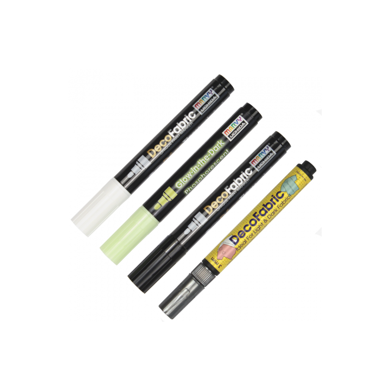 Marvy deco fabric marker do tkanin - Sklep plastyczny - Szał dla plast