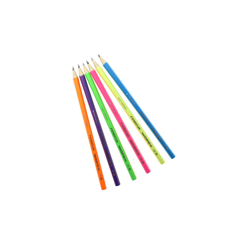 Staedtler wopex neon HB pencil - The art store - a craze for artists